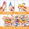LGBT Gay Pride Wooden Gnome Ornaments - 31Pcs Wood Rainbow Gnome Elf Pendants with Ropes Love is Love LGBTQ Gay Couple Hanging Tags for Home Lesbian Pride Party Decorations Supplies